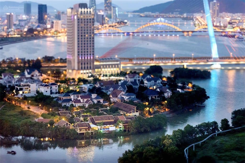 Bán đất 2 mặt tiền khu nhà hàng đảo xanh bạch đằng, đà nẵng, 46 tỷ, 547m2