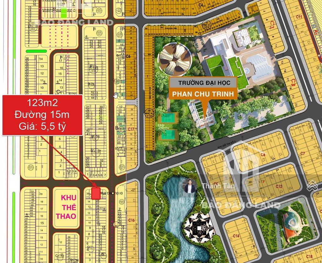 Duy nhất 1 lô cần bán gấp trục đường nguyễn gia thiểu  đường qh 27m gần cổng bệnh viện đại học y