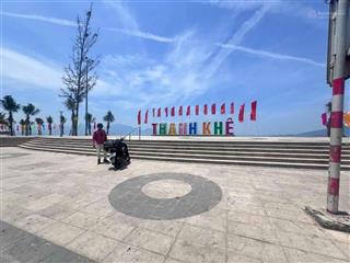 Mặt tiền đường nguyễn tất thành  02 lô view biển đối diện bãi tắm thanh khê