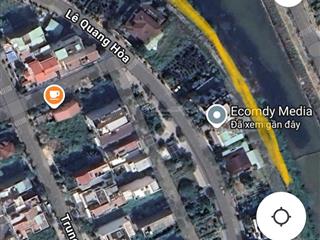 Bán đất biệt thự view sông đường lê quang hòa hòa xuân