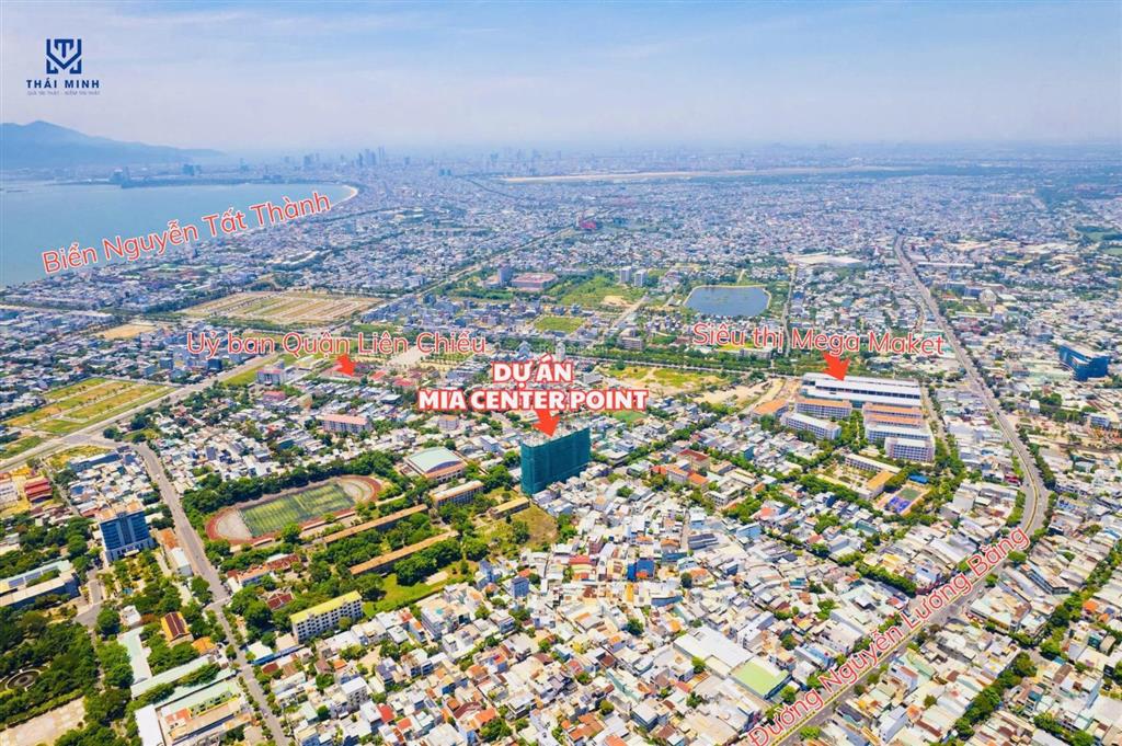 Bán gấp căn hộ 2pn, 64.9m2 tầng cao view biển cực thoáng tại mia center point liên chiểu, đà nẵng