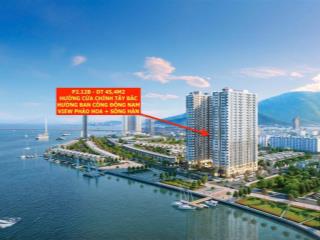Cần chuyển nhượng gấp căn hộ 1pn view sông hàn, pháo hoa dự án peninsula đà nẵng giá chỉ 2,9 tỷ