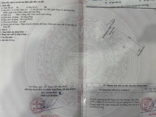 Bán cặp đất đường hoàng trung thông, hoà minh, liên chiểu. 180m2 giá 13,6 tỷ.  0901 159 ***