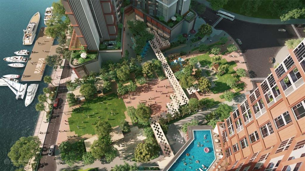 Tìm đâu ra căn 1pn+ (59m2) view công viên giá dưới 5 tỷ tại sun symphony?