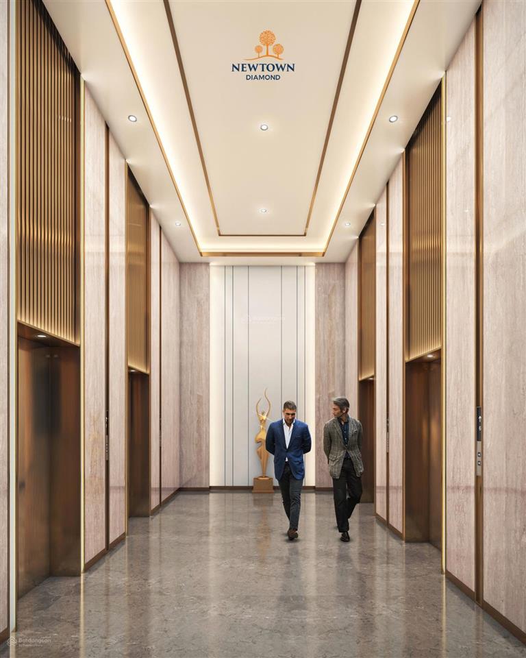 Bán căn hộ newtown diamond view trực diện sân golf 36 hố  tầng cao  giá gốc cđt