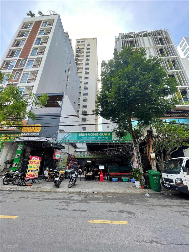 Cặp đất đường hà bổng đối lưng võ nguyên giáp dt 200m2 ngang 9m, phù hợp xây ks, nhà hàng