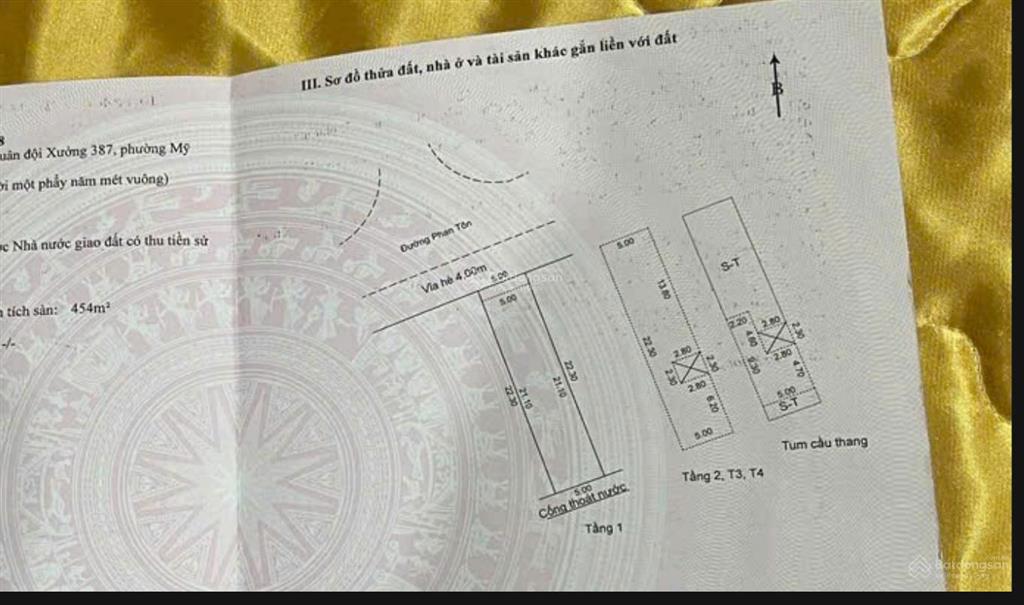 Bán nhà 4 tầng mt phan tôn, trung tâm khu phố tây an thượng, cách biển mỹ khê chỉ 200m