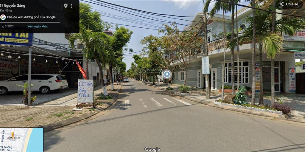 Bán lô mt nguyễn sáng, đoạn nối dài hà kỳ ngộ giao nguyễn huy chương, cách biển chỉ 200m