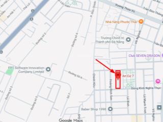 Bán lô đất đường an cư 7, sát trục thông biển lê thước, khu vực du lịch sôi nổi