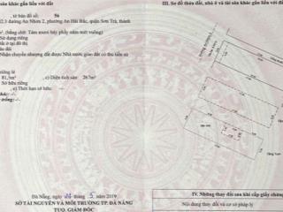 Nhà 3 tầng an nhơn 2, sát phạm văn đồng, ngay cầu sông hàn, ra biển chỉ 900m. giá 13 tỷ ( tl ).
