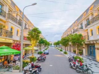 Bán shophouse 4 tầng góc đường trần đăng ninh (15m) giao nguyễn lộ trạch (7m5). 161m (ngang 8,72)