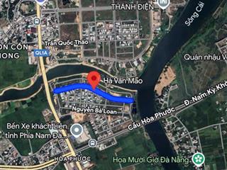Bán lô đường hà văn mao đường 5.5m tđc bến xe đức long  hòa xuân