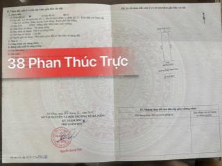 Bán lô đường 5.5m phan thúc trực  phường hoà xuân giá tốt