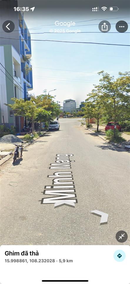Bán lô mặt tiền đường minh mạng ngũ hành sơn