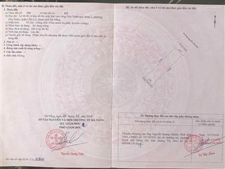 Bán lô đường 7.5m nguyễn sắc kim  hoà xuân