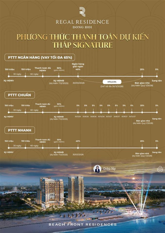 Ra mắt căn hộ view biển 40 tầng regal legend quảng bình đẳng cấp nhất 2026