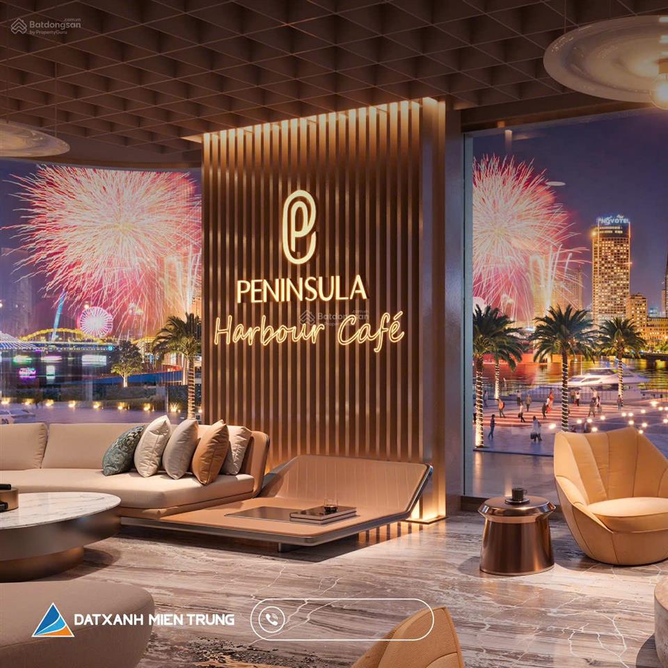 Top căn 1pn đầu tư thắng lớn peninsula da nang, view sông, biển, lợi nhuận, thanh khoản cao