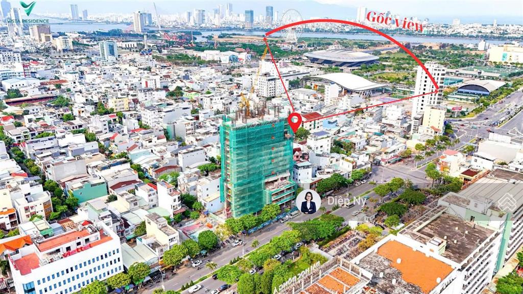 Căn 3pn tầng cao, đẹp vista residence view sông hàn, công viên châu á, giá chỉ 7,6 tỷ
