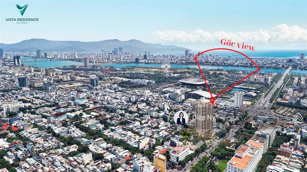 Căn 3pn tầng cao, đẹp vista residence view sông hàn, công viên châu á, giá chỉ 7,6 tỷ