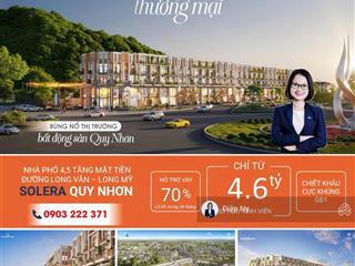 Ra mắt nhà phố cao cấp đại lộ long vân long mỹ 42m  cửa ngõ kinh tế tp quy nhơn  giá tốt nhất tt
