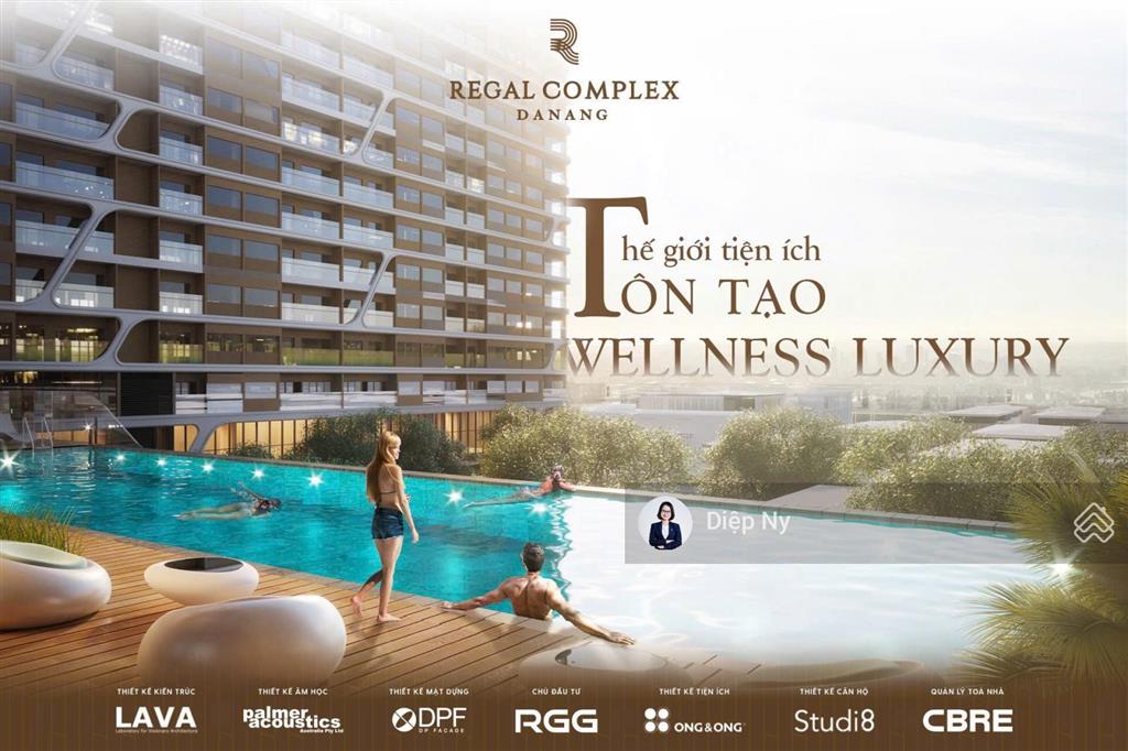 Đón sóng đầu tư đợt 1  chung cư hạng sang view sông  sát biển đà nẵng regal complex  em diệp ny
