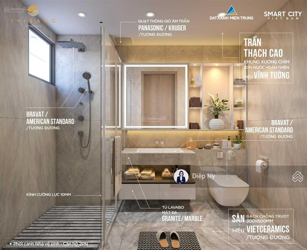 Chính chủ! cần bán căn 1pn + 1 view biển the sang tầng 5 view ngũ hành sơn cho thuê 15 triệu/ tháng