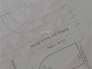 Tôi cần bán lô góc hai mặt trần hữu dực và bùi quốc khái, phường hòa hải, ngũ hành sơn, đà nẵng