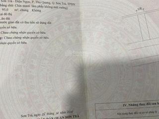 Bán đất tại đường nguyễn đăng giai, thọ quang, sơn trà, đà nẵng, 7,45 tỷ, 95 m2 giá tốt chính chủ
