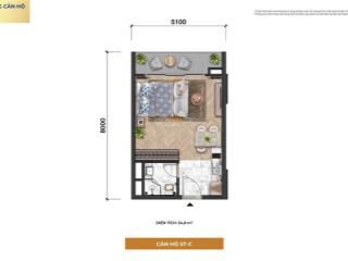 Tái đầu tư 2 căn studio tầng 22,23 sun symphony residence đà nẵng giá chỉ 3 tỷ 150, view biển