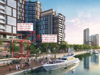 Đã có bảng giá chính thức giỏ hàng 55 căn shop khối đế dự án sun symphony ven sông đà nẵng