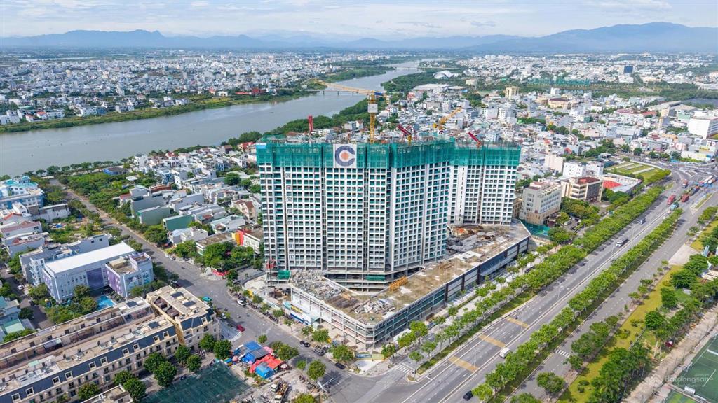 Căn hộ 3pn  76.9m²  7.25 tỷ view trực diện sông, không bị chắn view dự án masteri rivera đà nẵng