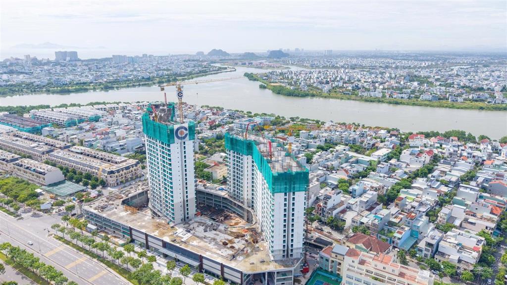 Căn hộ 3pn  76.9m²  7.25 tỷ view trực diện sông, không bị chắn view dự án masteri rivera đà nẵng