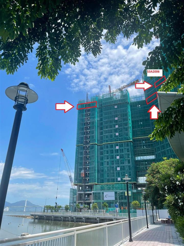 Căn hộ 3pn view trực diện sông hàn đẹp nhất dự án symphony đà nẵng  tòa s3 tầng 19  dt 99m2