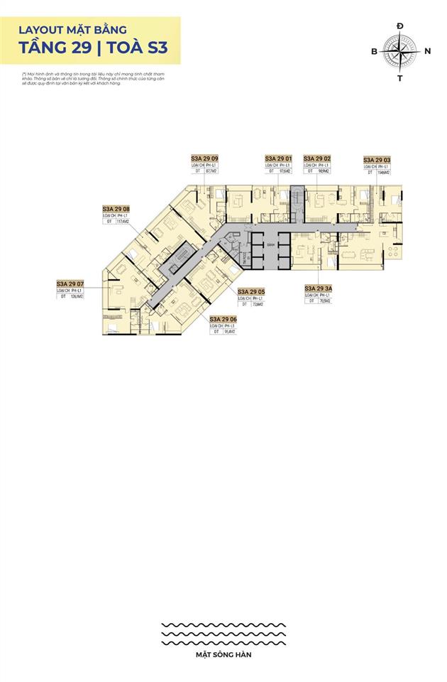 Thông tin tổng quan về căn hộ penthouse symphony residence  tầm view triệu $ trung tâm tp đà nẵng