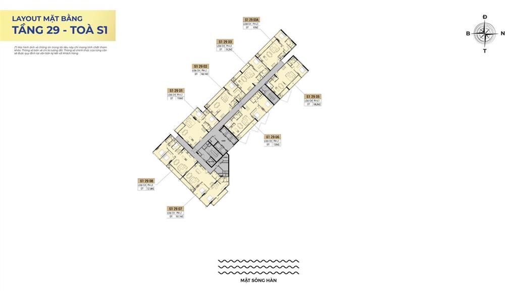 Thông tin tổng quan về căn hộ penthouse symphony residence  tầm view triệu $ trung tâm tp đà nẵng