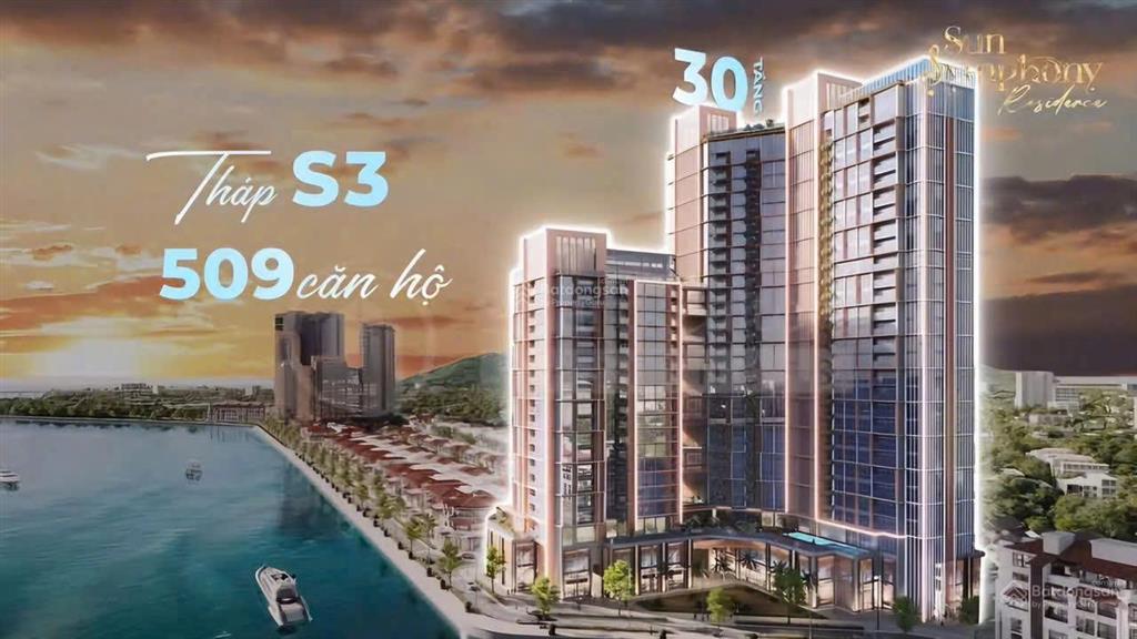 Căn 2pn tòa s3 symphony view trực diện sông hàn, dành cho chủ nhân ngắm trọn biểu tượng tp đà nẵng
