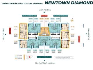 Căn 1pn (44,88m2) dự án newtown diamond đà nẵng  bđs biển khai thác dòng tiền tốt cho nđt