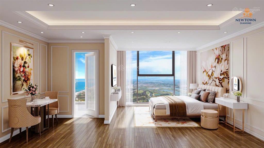 Căn 1pn (44,88m2) dự án newtown diamond đà nẵng  bđs biển khai thác dòng tiền tốt cho nđt