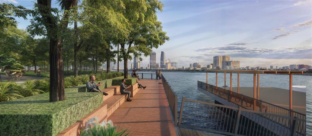 Căn 3pn view trực diện sông dt 111m2, căn hộ với 27.8m chiều dài mặt view sông hàn đẳng cấp