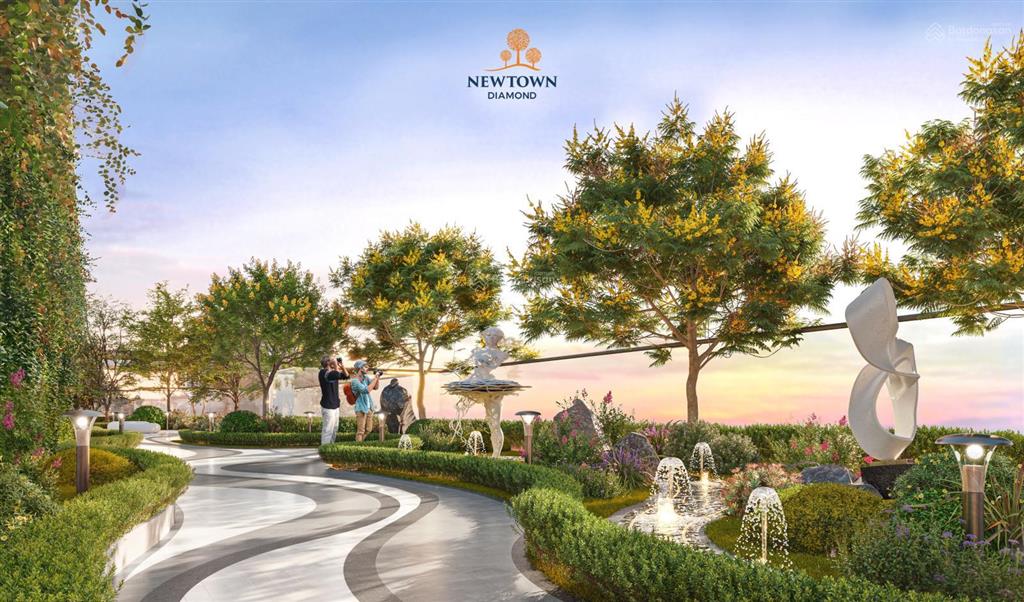 Căn ngoại giao 1pn (dt 48m2) tòa ruby, giá tốt bảng hàng căn hộ newtown diamond đà nẵng
