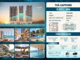 Cập nhật giỏ căn view biển đẹp nhất từ chủ đầu tư  dự án căn hộ newtown diamond đà nẵng