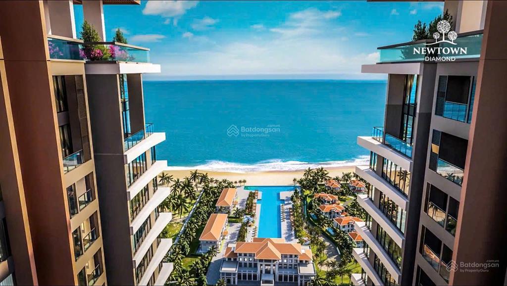 Quỹ căn độc quyền trục 05, 08 giá tốt, 2pn view biểndt 82,3m2 căn hộ biển newtown diamond đà nẵng