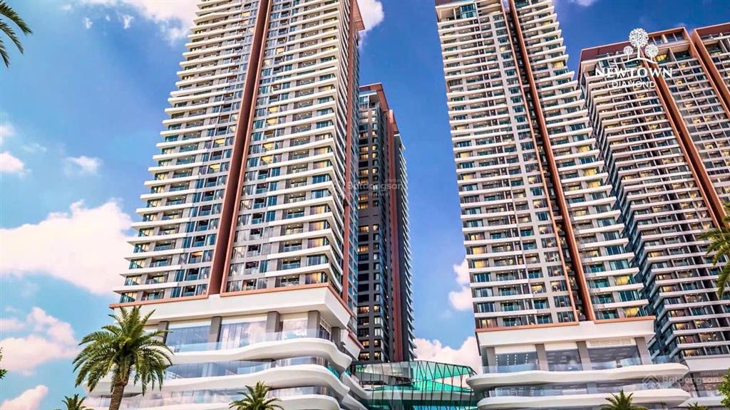 Quỹ căn độc quyền trục 05, 08 giá tốt, 2pn view biểndt 82,3m2 căn hộ biển newtown diamond đà nẵng
