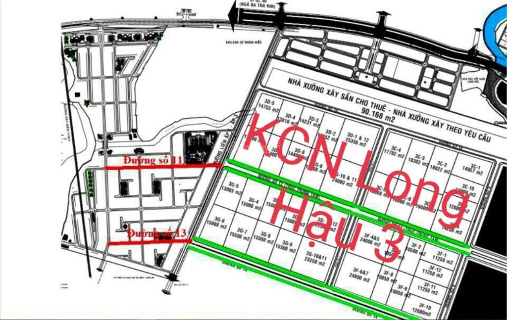 Chính chủ cần bán nền kdc thái sơn, long hậu. dt 100m2, shr. đường 12m. giá 2 tỷ bớt lộc