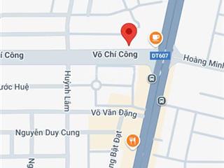 Bán nhanh cặp đất mặt tiền võ chí công  tđc tây nam non nước  200m² vuông đẹp, giá tốt