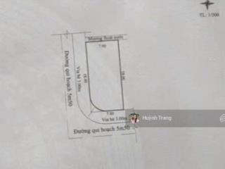 Bán lô đất 2mt khu tđc tân trà, vị trí đẹp góc 2mt đường 5m5 và đường 7m5, 7x18m, giá chỉ hơn 5 tỷ