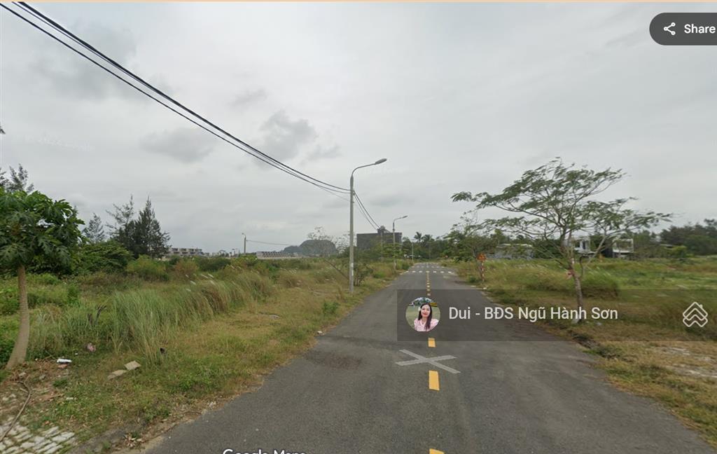 Bán đất biển đà nẵng  2 lô đất đường 7.5m view công viên, sông cổ cò giá tốt nhất khu vực