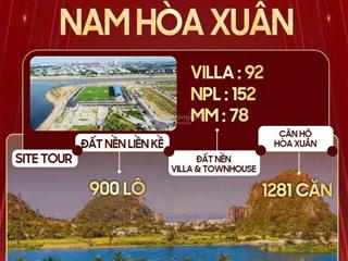 Sun group mở bán 900 lô đất nền đầm sen+92 lô bt view sông+78 lô minh mạng khu đô thị nhx, giá gđ1