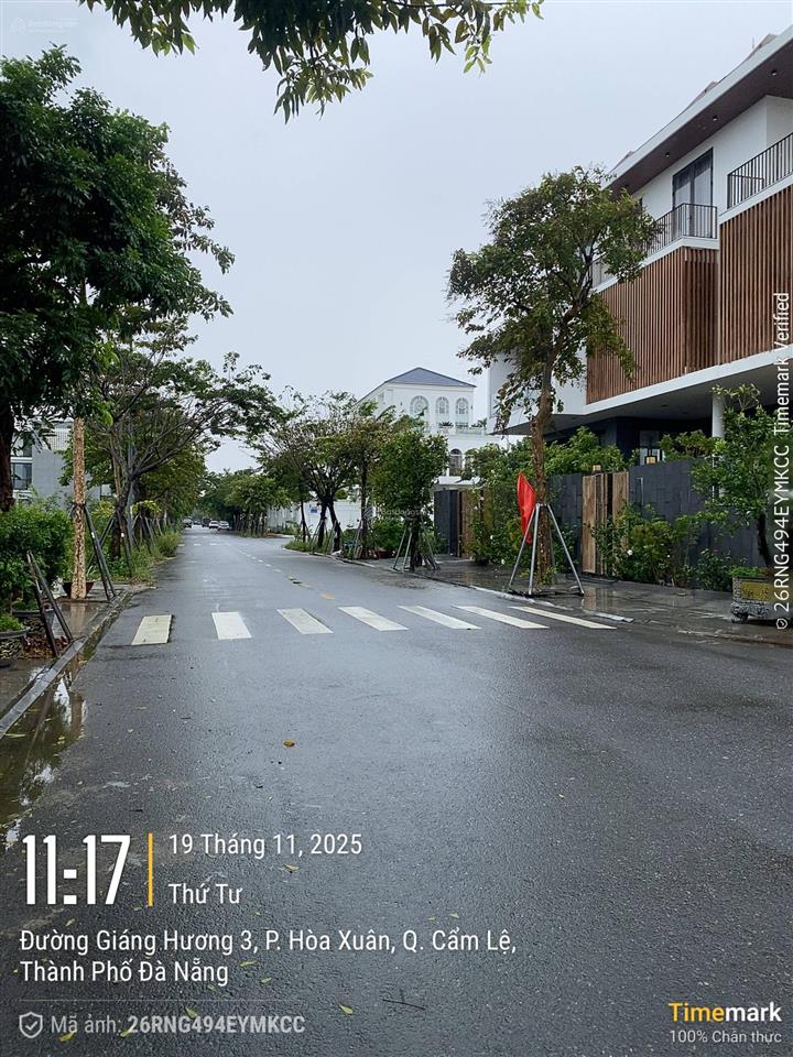 Bán lô đất euro villa 2, đường giáng hương 4