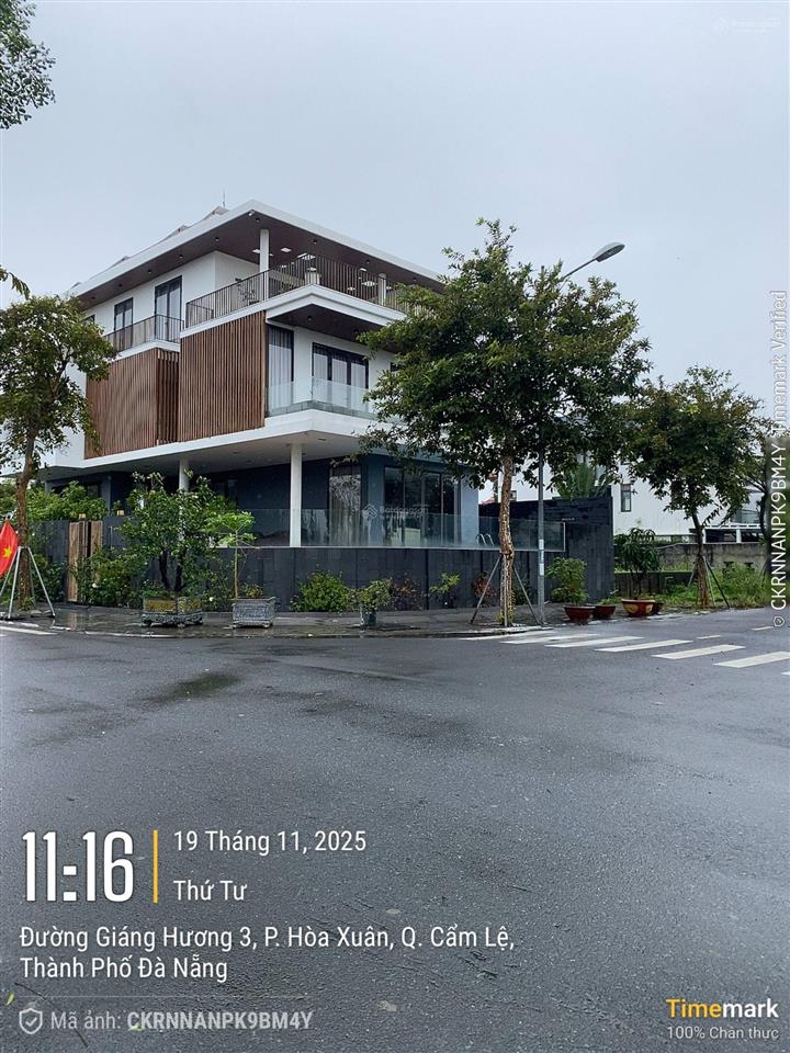 Bán lô đất euro villa 2, đường giáng hương 4